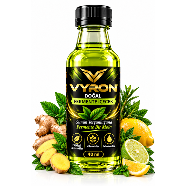 Premium Fermente İçecek - Yeşil (40 ml)