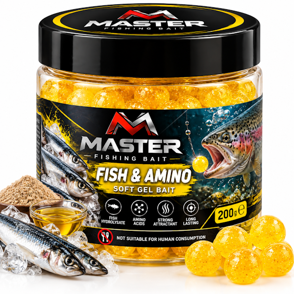 Master Amino-Balık Aromalı Jelibon 200 g.