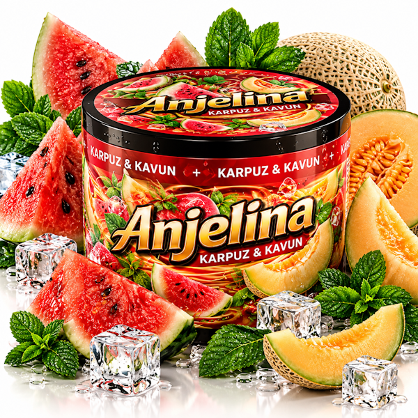 Anjelina Karpuz-Kavun Aromalı Nargile Melası