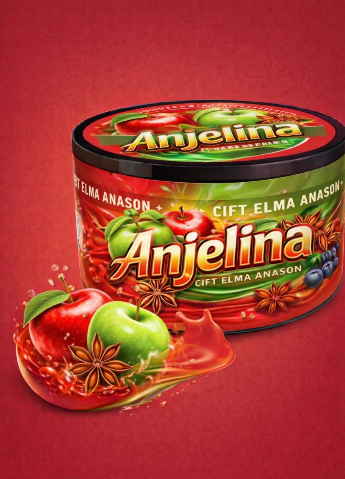 Anjelina Çift Elma Aromalı Nargile Melası